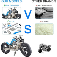 Metal Bike Creative Mechanical Construction Engineering Kit 140 Part Bike Tool