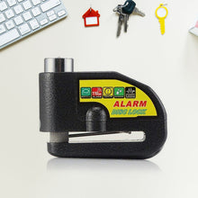 Alarm Disc Lock Motorbike Anti-Theft Disc Brake Lock (1 Pc / With 2 Key)