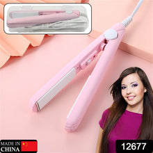 Beauty and Personal Care Professional Ceramic Plate Mini Hair Styler